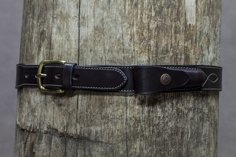 Leather Knife Pouch Belt- Clip Pouch