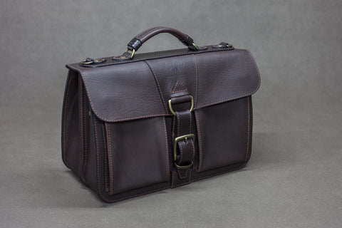 Leather Saddler Briefcase