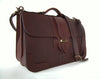 Leather Briefcase Plainsman Single Latch