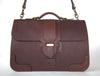 Leather Briefcase Plainsman Single Latch