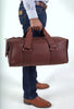 Leather Weekender Bag
