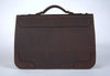 Leather Briefcase Plainsman Double Latch