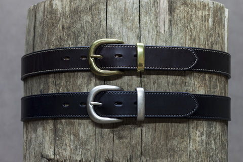 Leather Saddler Belt 37mm