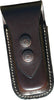 Leather Leatherman Two Clip Knife Pouch Small