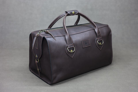 Leather Overnighter Bag