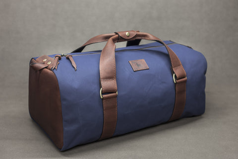 Canvas and Leather Kit Bag