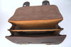 Leather Briefcase Plainsman Double Latch